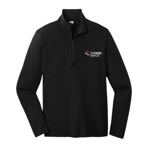 The Shim Shack - PosiCharge ® Tri Blend Wicking 1/4 Zip Pullover Thumbnail