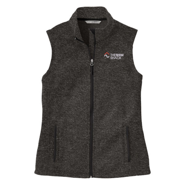 The Shim Shack - Ladies Sweater Fleece Vest Thumbnail