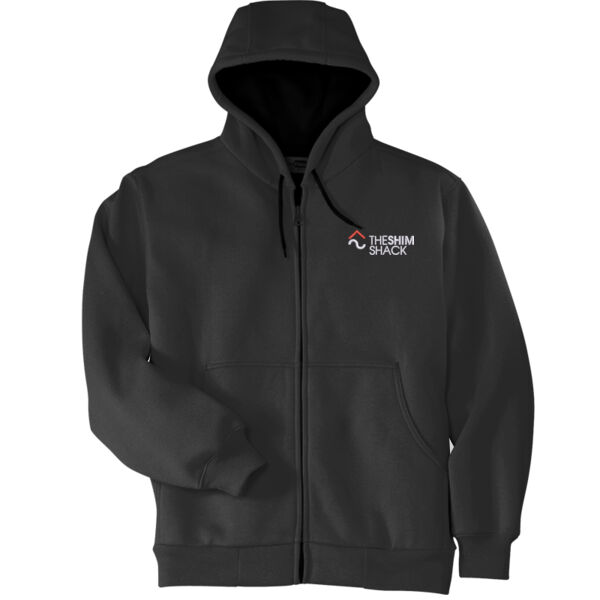 The Shim Shack - Heavyweight Full Zip Hooded Sweatshirt with Thermal Lining Thumbnail