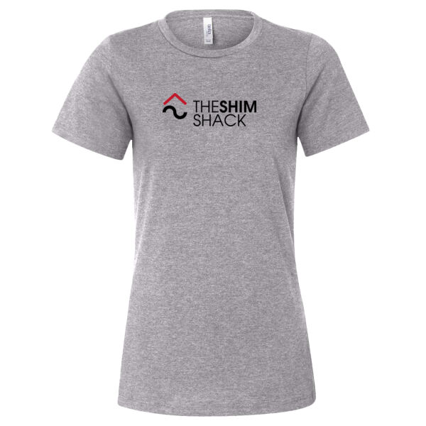 Shim Shack - Women’s Relaxed Fit Heather CVC Tee Thumbnail