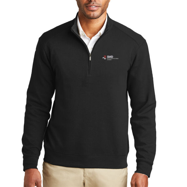 Embroidered Stock Manufacturing & Design - Interlock 1/4 Zip Thumbnail