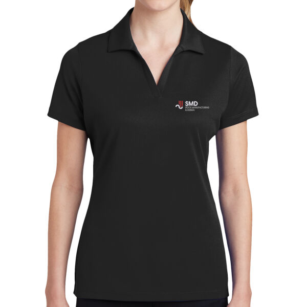 Embroidered Stock Manufacturing & Design - Ladies PosiCharge ® RacerMesh ® Polo Thumbnail