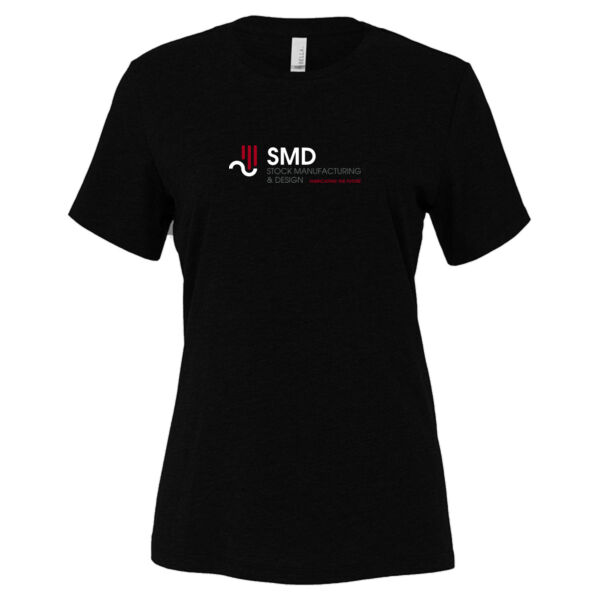 Printed Stock Manufacturing & Design - Women’s Relaxed Fit Heather CVC Tee Thumbnail