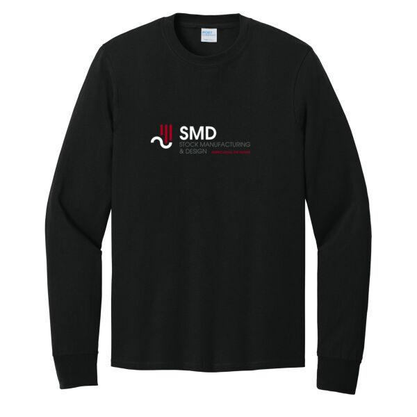 Printed Stock Manufacturing & Design - Long Sleeve Core Cotton Tee Thumbnail