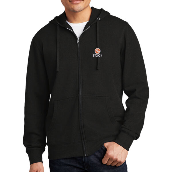 Stock Embroidered - Fleece Full Zip Hoodie Thumbnail