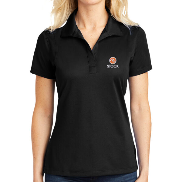 Stock Embroidered - Ladies Micropique Sport Wick ® Polo Thumbnail
