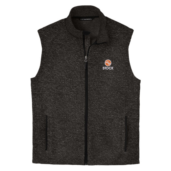 Stock Embroidered - Sweater Fleece Vest Thumbnail