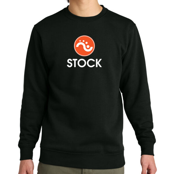 Stock Printed - Fleece Crew Sweatshirt Thumbnail
