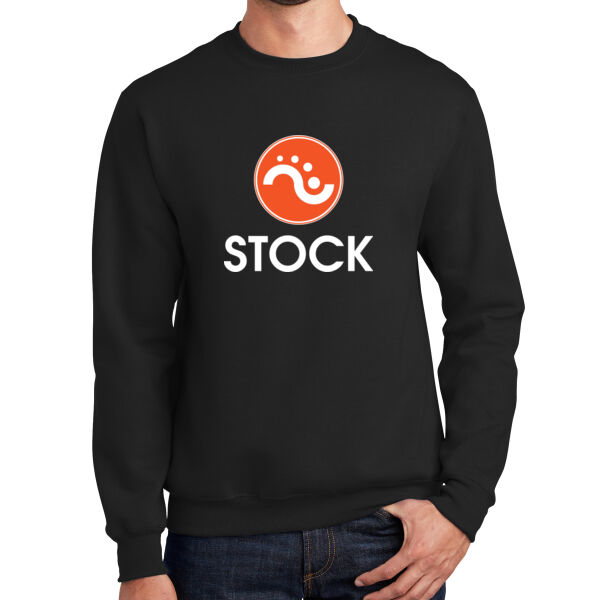 Stock Printed - Essential Fleece Crewneck Sweatshirt Thumbnail