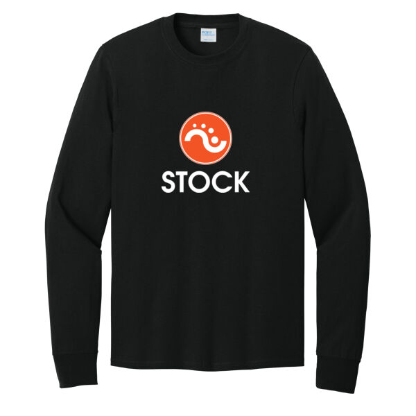 Stock Printed - Long Sleeve Core Cotton Tee Thumbnail