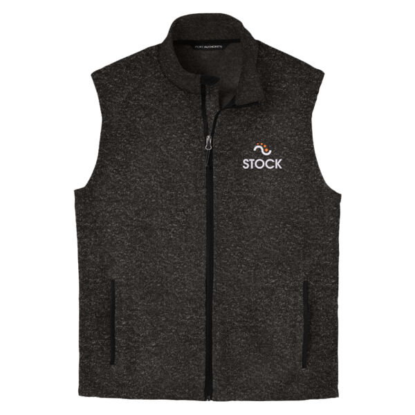 Stock Embroidered - Sweater Fleece Vest Thumbnail