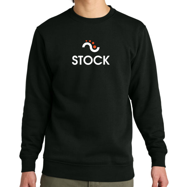 Stock Printed - Fleece Crew Sweatshirt Thumbnail