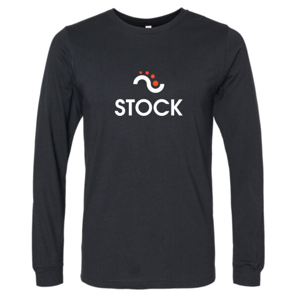 Stock Printed - Unisex Heather CVC Long Sleeve Tee Thumbnail