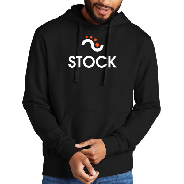 Stock Printed - Unisex Organic French Terry Pullover Hoodie Thumbnail