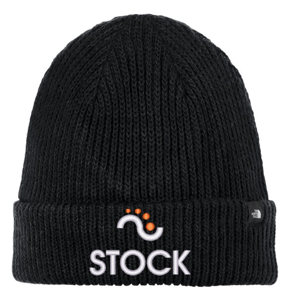 Stock Embroidered - Circular Rib Beanie Thumbnail